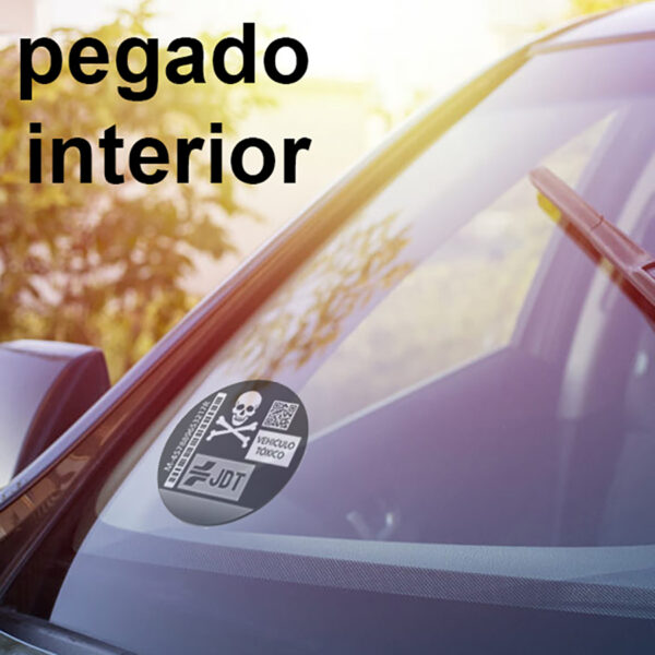 Pegatina -JDT Vehículo tóxico