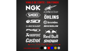 Kit moto sponsor