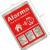 Cartel alarma de seguridad